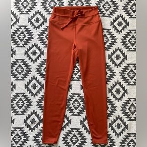 IVL Leggings with tie (Rust Orange)